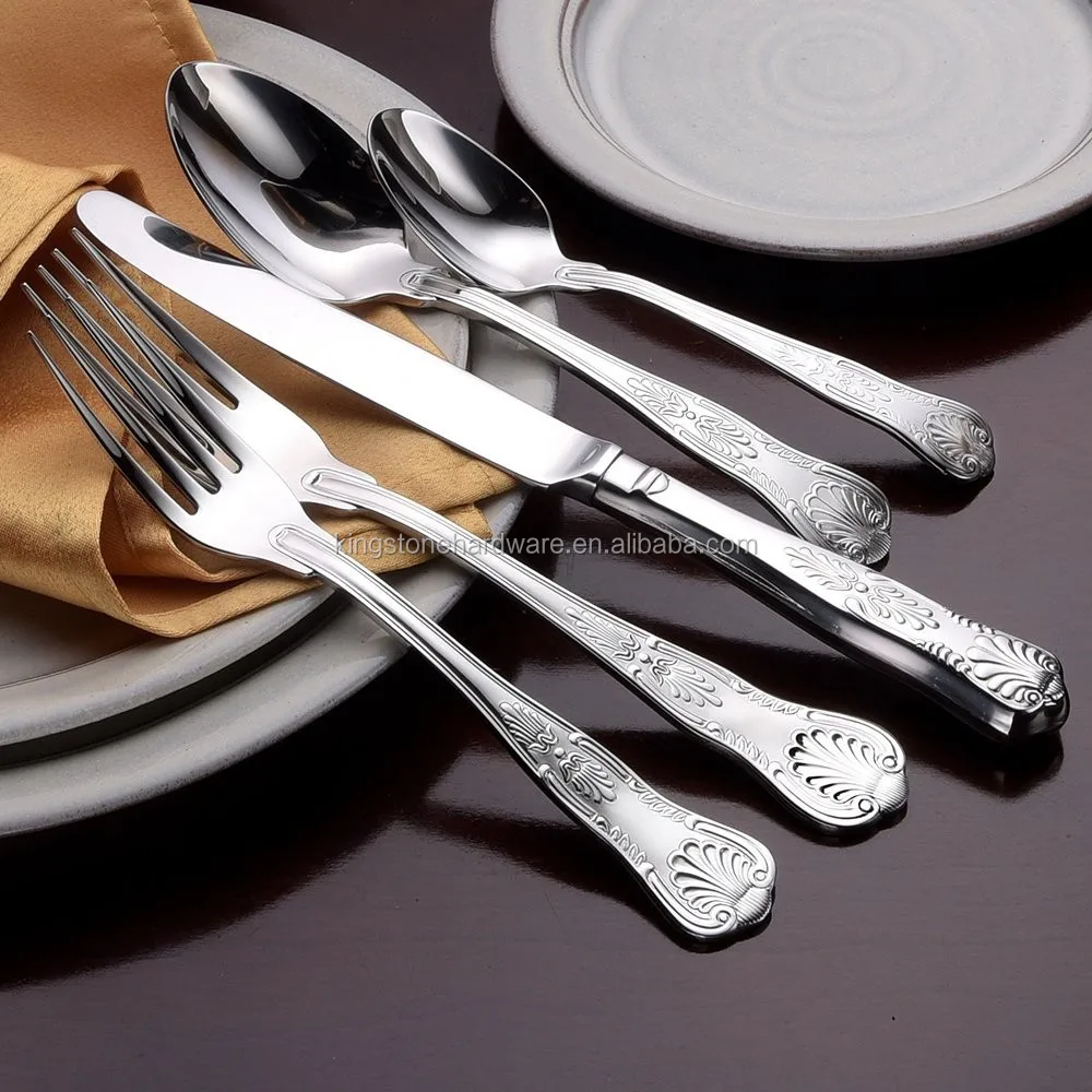 Amazon Top Seller Flatware Sets 45pcs Silverware Set Knife Spoon Fork