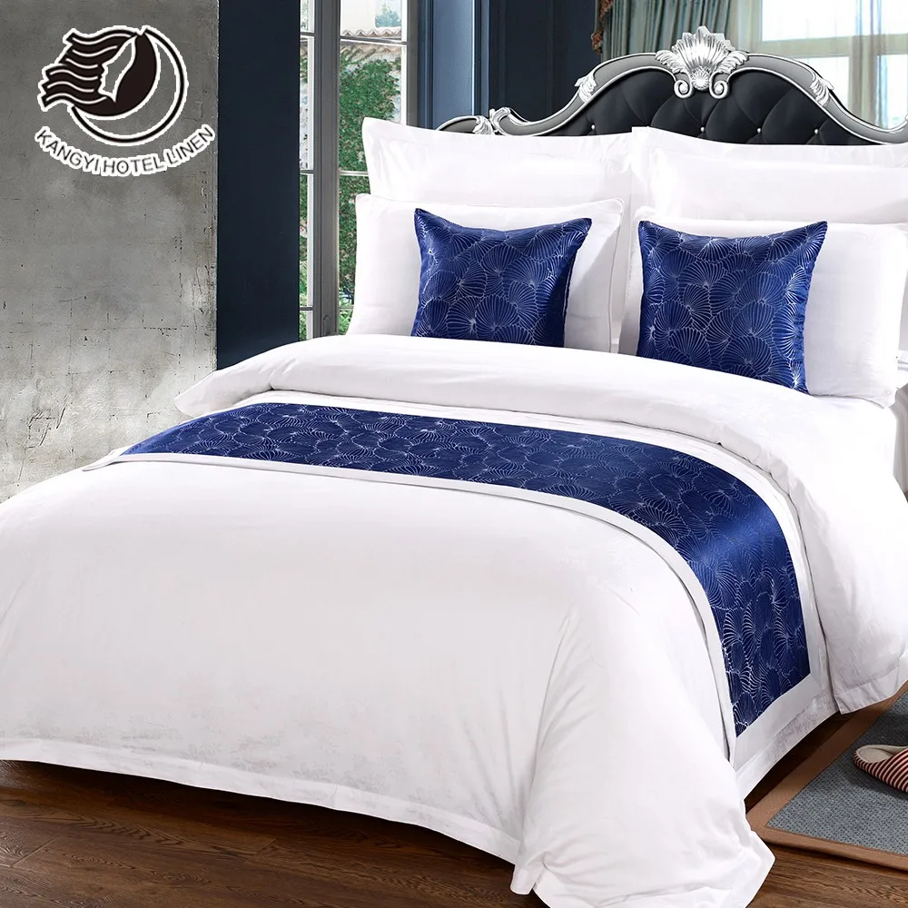 Foshan Wholesale Luxury High Quality Custom Hotel Bed Runner Set With Cushion Set Buy Hotel