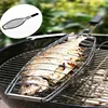 SGS/LFGB Certification Camping Grill Accessories Fish Barbecue Folder For Outdoor BBQ