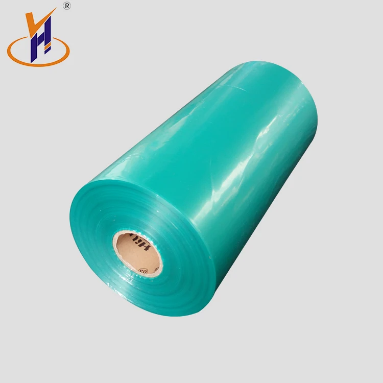 Top Quality Green Printed Pe Shrink Film Plastic Wrapping Wrap Color