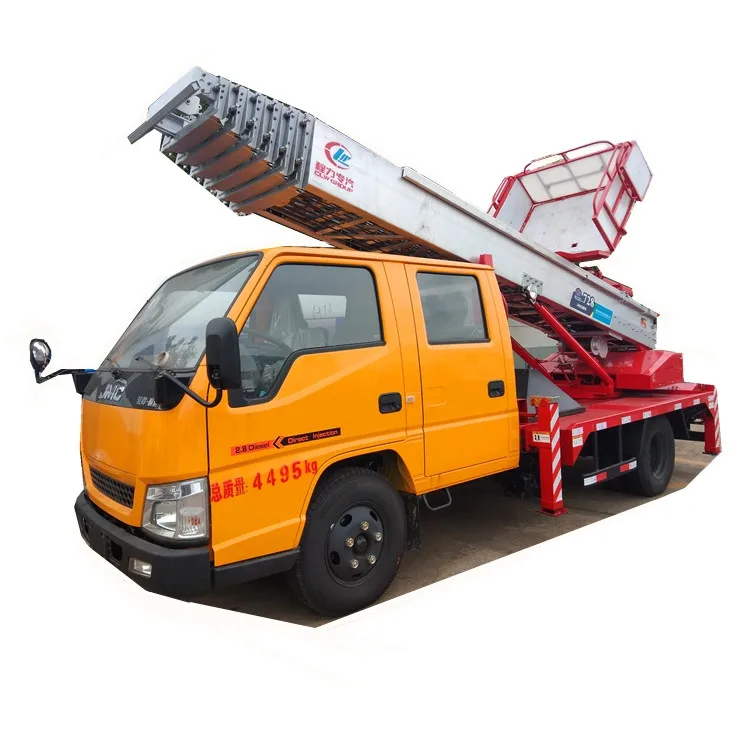 Jmc 28 Meters Ladder Lift Truck/truck Ladder Rack For Sale Buy Truck