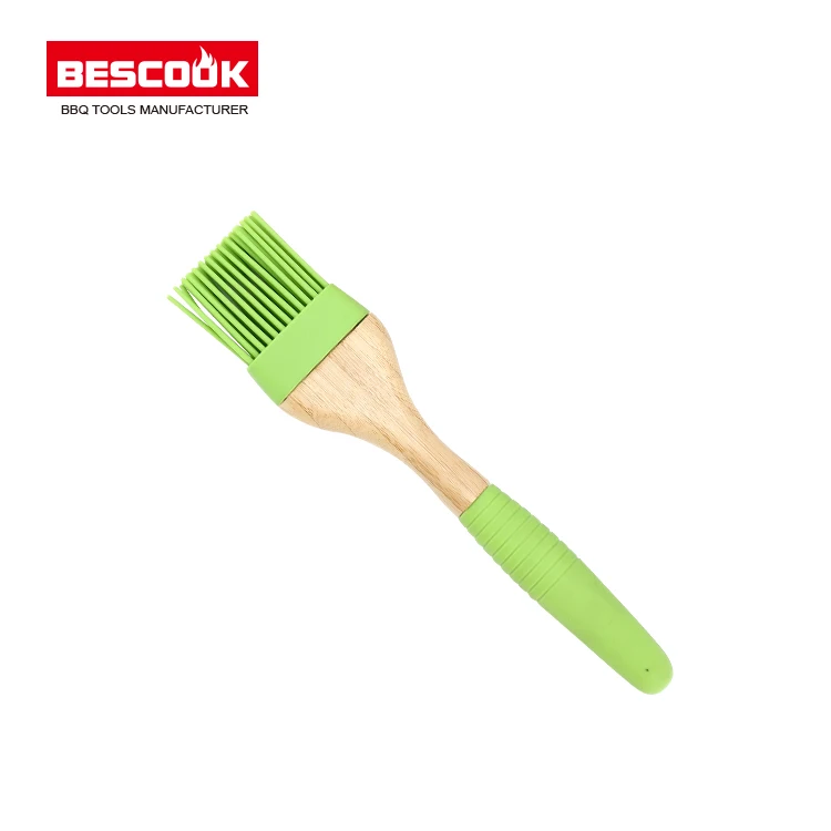 Non Stick High Heat Silicone Basting Brush And Sauce Pot Set Buy