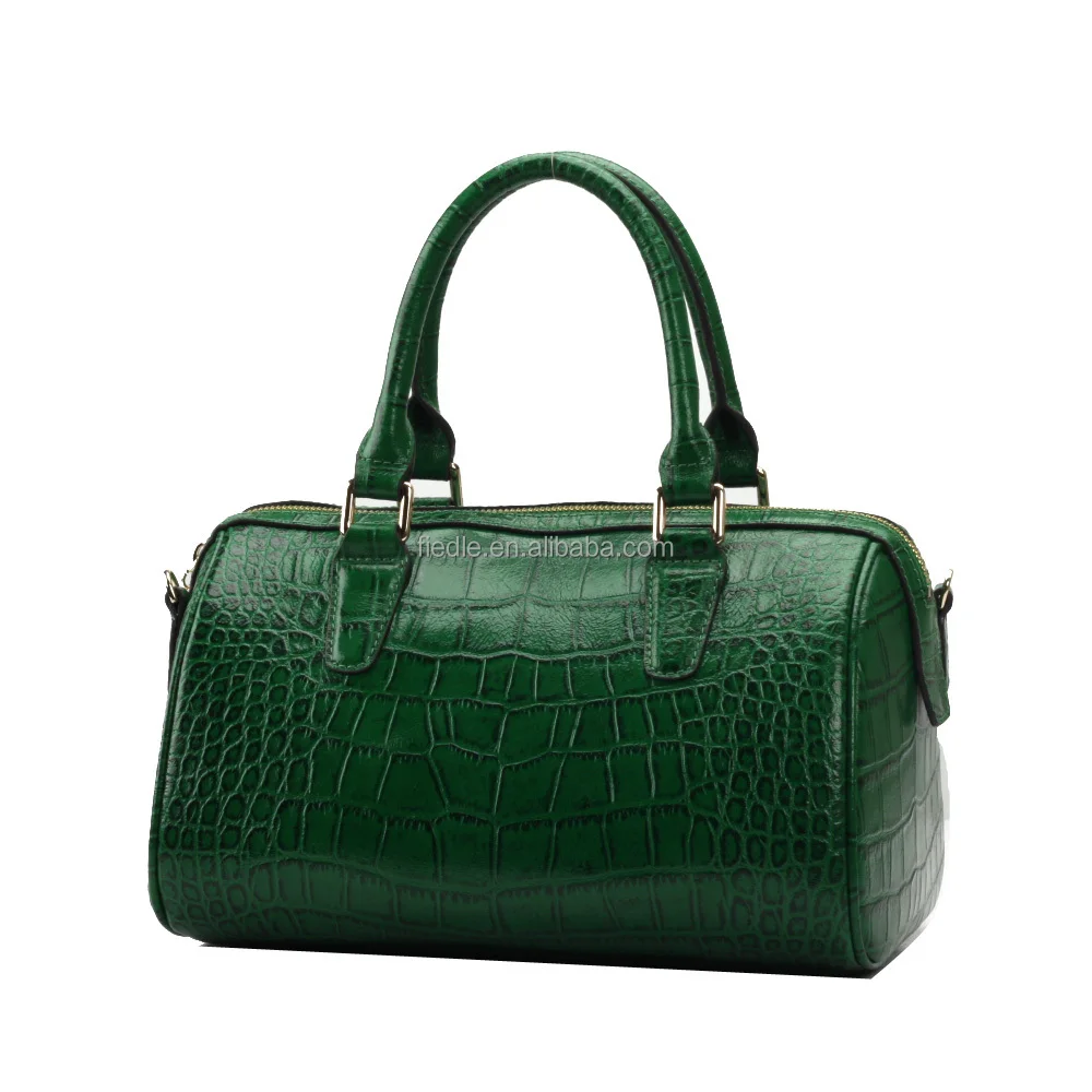 crocodile leather bag