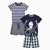 boys summer clothing set Short sleeves top and shorts printing children's cotton suit
