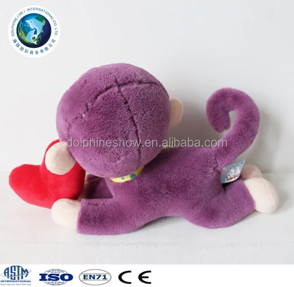 world's softest plush monkey