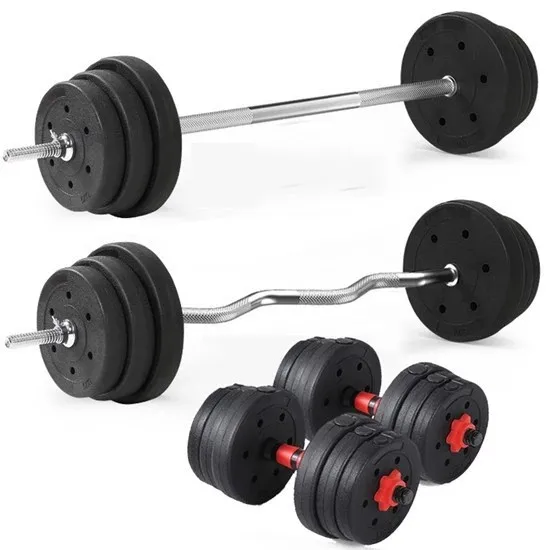 1.2m 2.2m Ez Curl Powerlifting Barbell Set Weight Barbell Bar - Buy ...