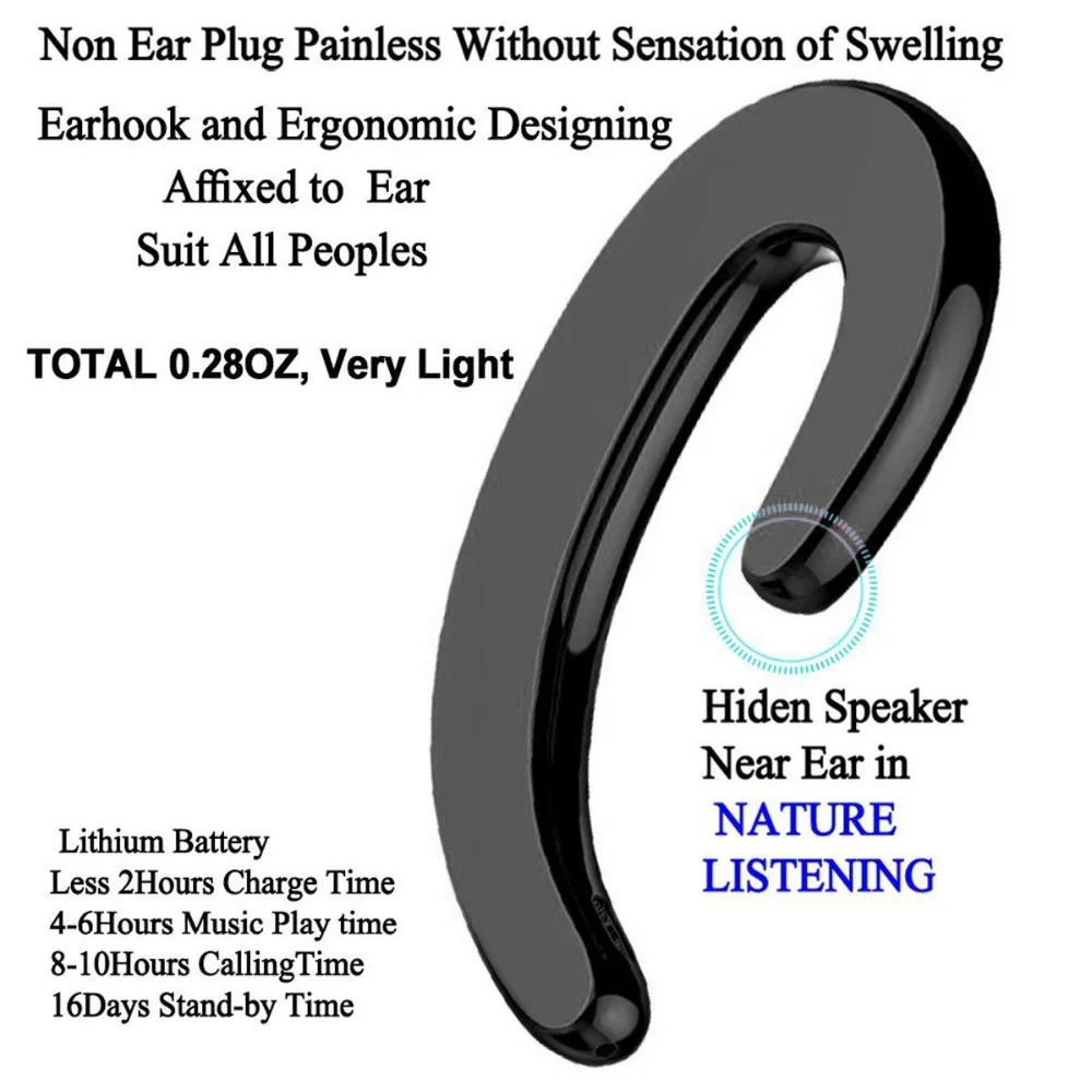 2019 Newest BT Earphone True Wireless Earbuds for Apple iPhone X 8 7 6/Android - ANKUX.COM