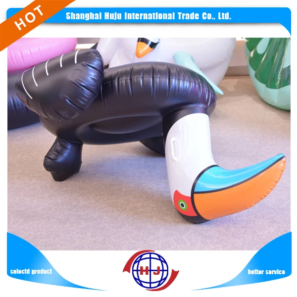 inflatable toucan pool toy