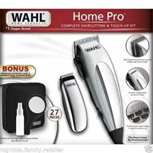 wahl deluxe homepro complete haircutting kit