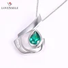 2019 New Design Custom Gem Crystal Setting Essential For Sophisticated Women Jewellery Silver Pendant