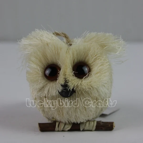 Christmas Owl Decoration/natural Straw Owl/owl Hanger With A Cone Buy
