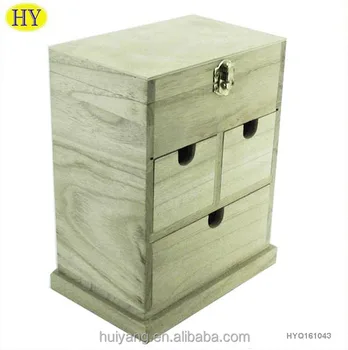 Unfinished Small Wooden Desktop Drawer Organizer Unfinished Small Wooden Desktop Drawer Organizer
