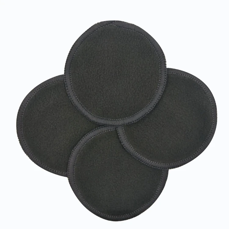 Eye Cleaning Natural Bamboo Charcoal Pad Removal Makeup,Reusable Eye