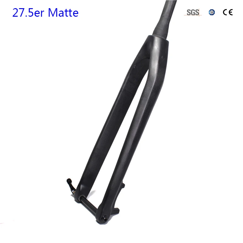 26er/27.5er/29er Full Carbon Rigid Fork,Mtb Carbon Bicycle Fork,Thru