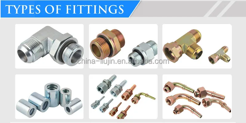 China manufacturer hydraulic hose Ningbo fitting bushing hydraulic parts and coupling
