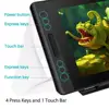 Huion KAMVAS tilt 8192 pen pressure interactive graphic tablet screen digital lcd display tablet pen monitor