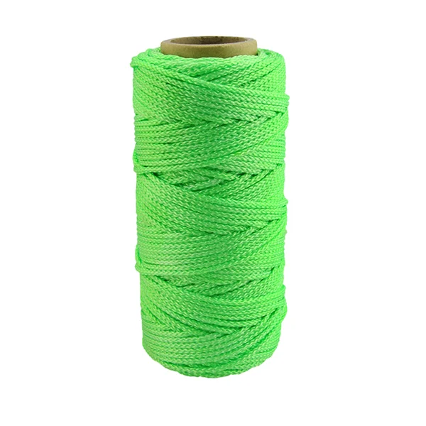 3 Mm 8 Strands Solid Braided Green Nylon Rope - Buy Green Nylon Rope ...