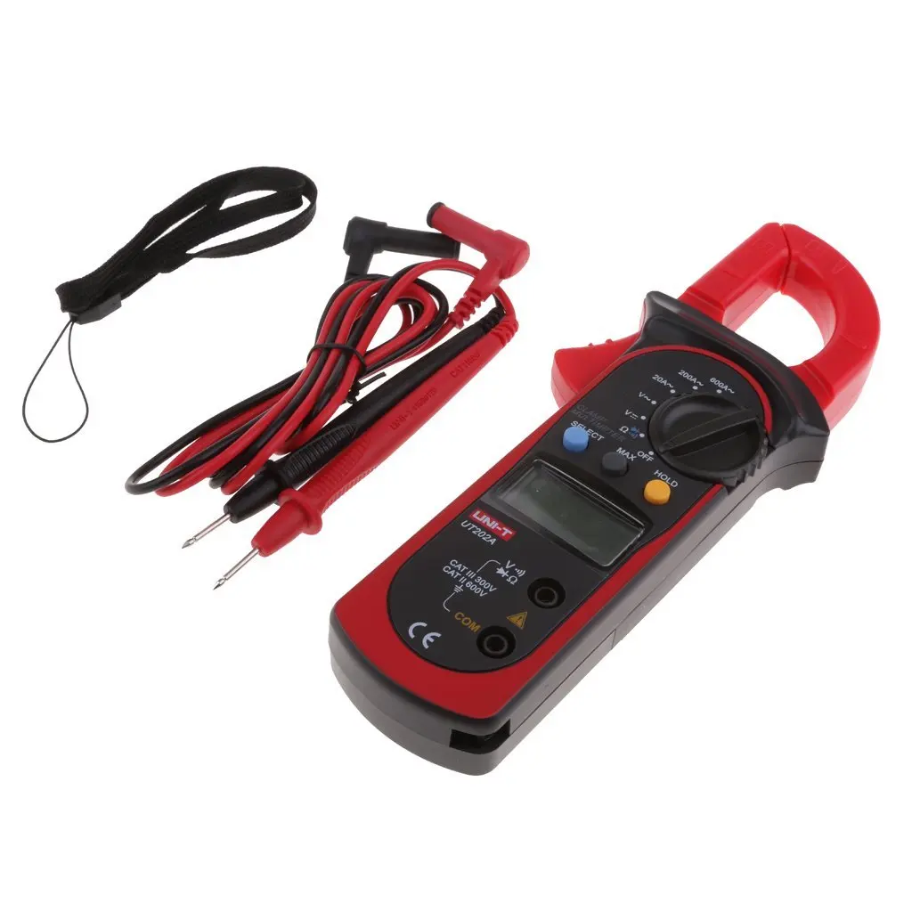 Measures AC//DC Volts and AC Amps PYLE Meters PCMT20 Digital AC//DC Auto-Ranging Clamp Meter