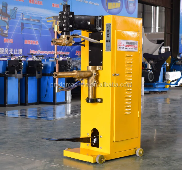 Preda Spot Welder Round Pipe Welding Machine By Foot Control With High
