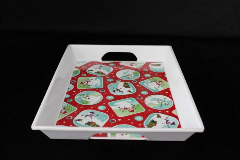 100% melamine tray
