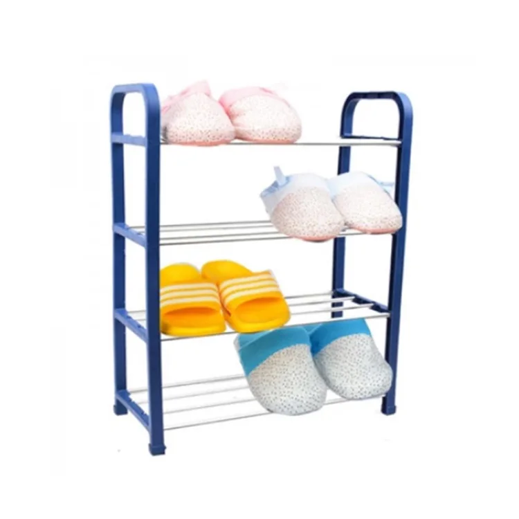 4 Layer Plastic Stackable Shoe Rack Organizer Metal Steel Shoe Rack Wholesale Buy Rak Sepatu Plastik Rak Sepatu Organizer Rak Sepatu Product On Alibaba Com