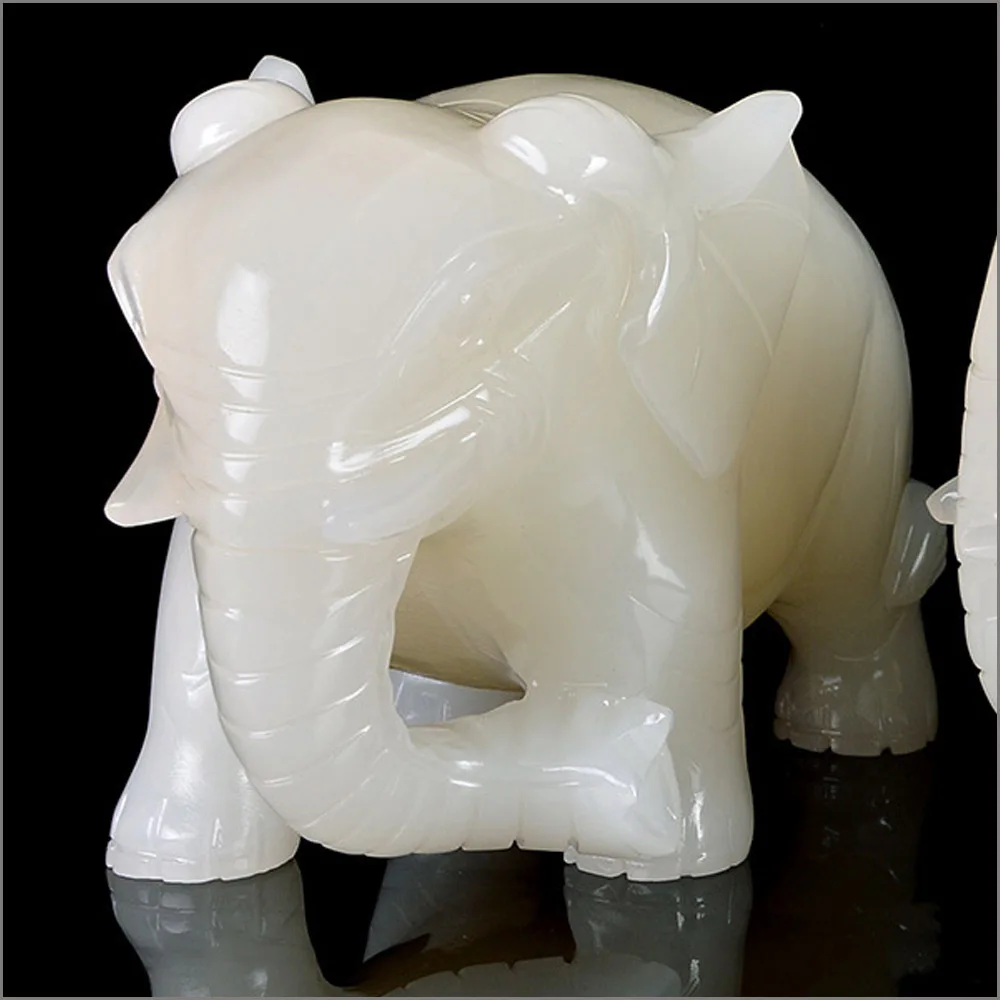White Feng Shui Jade Elephant Statue For Whole White Feng Shui Jade Elephant Statue For Whole
