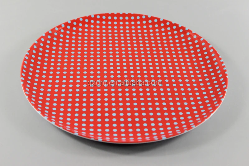 Factory supply good quality jubilant food plate dot print