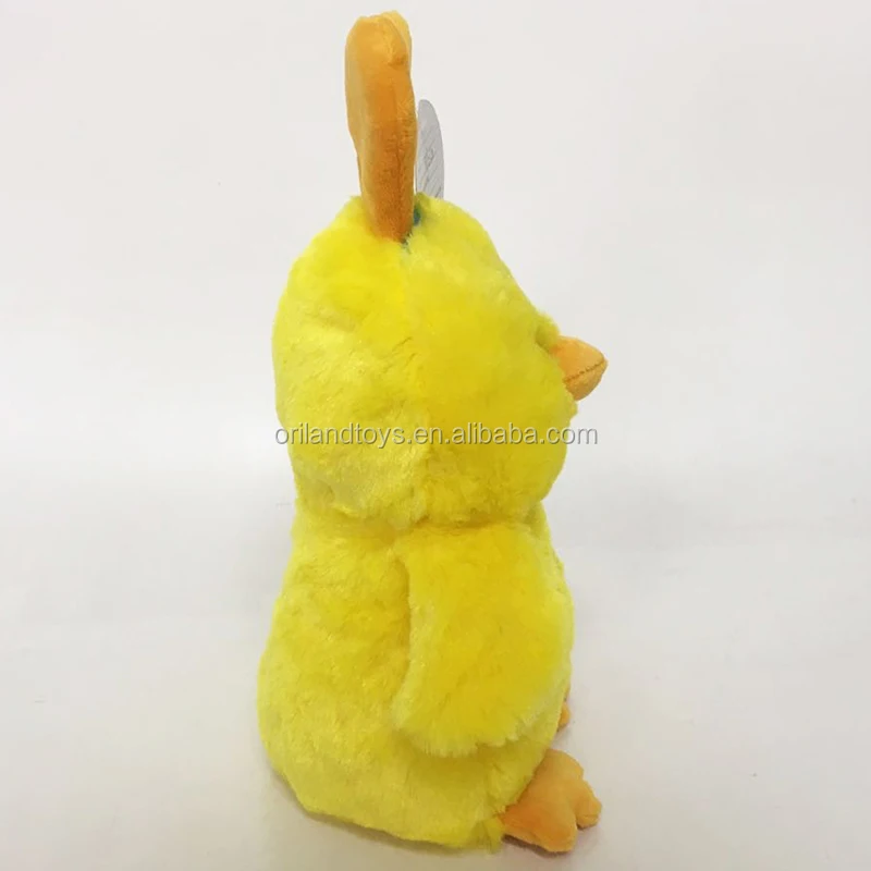 yellow chicken plush toy