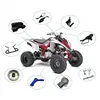 plastic atv fenders Front Lowering Kit Case Saver and mirror for Universal atv parts