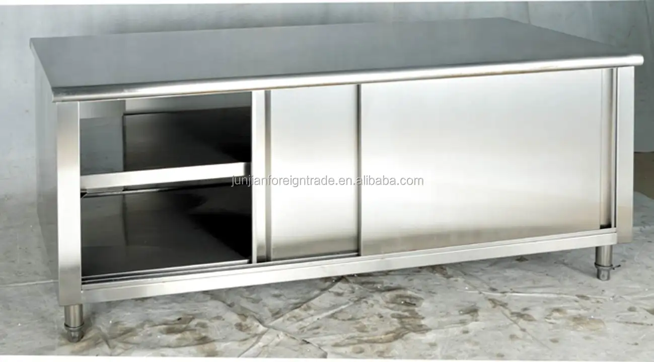 Commercial Stainless Steel Kitchen Cabinet Oem Guangzhou Factory Commercial Stainless Steel Kitchen Cabinet Oem Guangzhou Factory High Quality