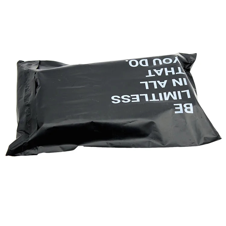 Wholesale Custom Waterproof Self Seal Matte Poly Mailer Bag,Matte Black Mailing Plastic Bag With