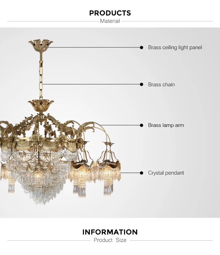 k9 crystal large chandelier lighting