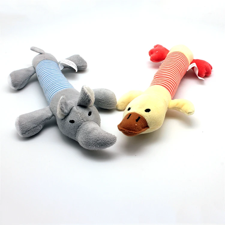 Wholesale Custom Plush Dog Toys Durable Pet Chew Squeaky Toys Dog Activity Toy