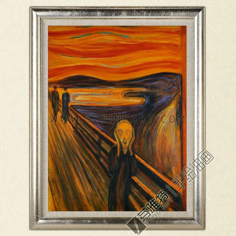 Canvas The Scream Edvard Munch