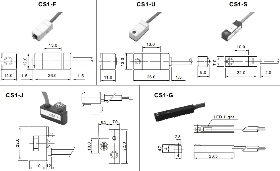 Cs1 F Airtac Magnetic Reed Switch For Pneumatic Cylinder Buy Airtac Magnet Switch Cs1 F Cylinder Sensor Cs1 F Cylinder Switch Product On Alibaba Com