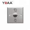 Stainless Steel Exit Push Button Door Release Switch For Access Control System