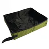 Wholesale Breathable Recycled 420D Polyester Portable Cat Litter Box with Snap Button