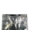 Clear Front Window Mylar Aluminum Foil Zipper Zip Lock Packaging Bags/ Plastic Foil Bag With Logo for Food