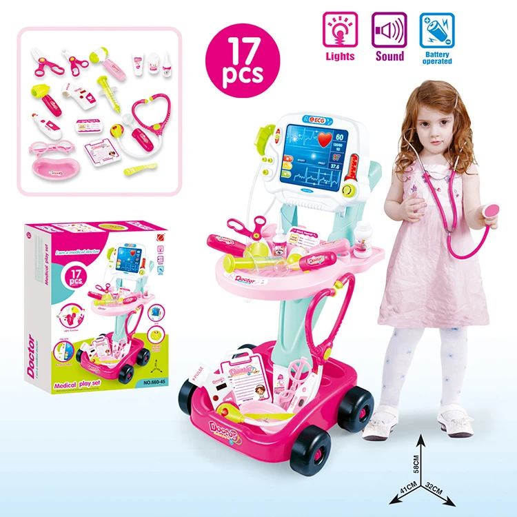 toy doctor trolley