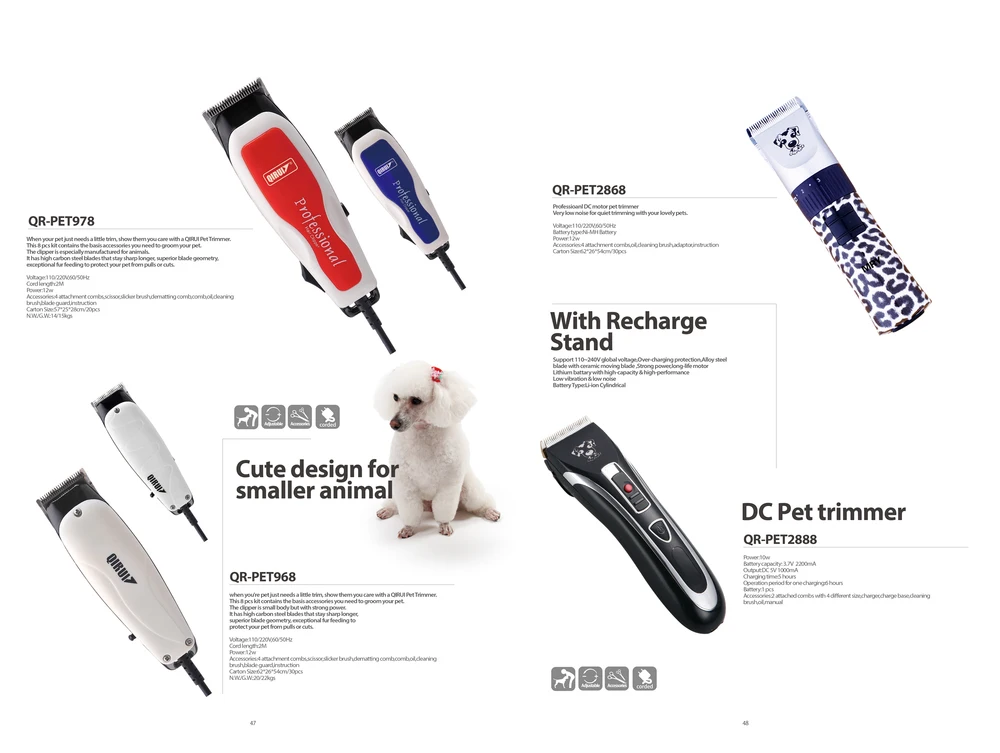 qirui pet clipper
