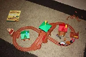 lincoln logs frontier express train set