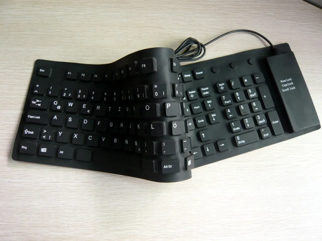 109 Key Top Selling Computer Accessories,Rubber Flexible Foldable