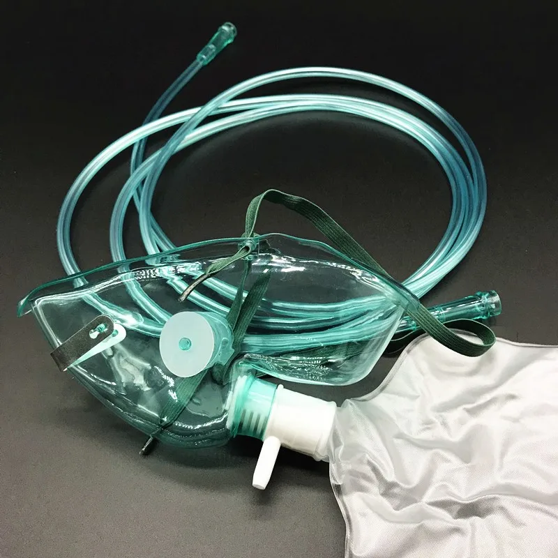 non-rebreath oxygen mask with reservoir bag