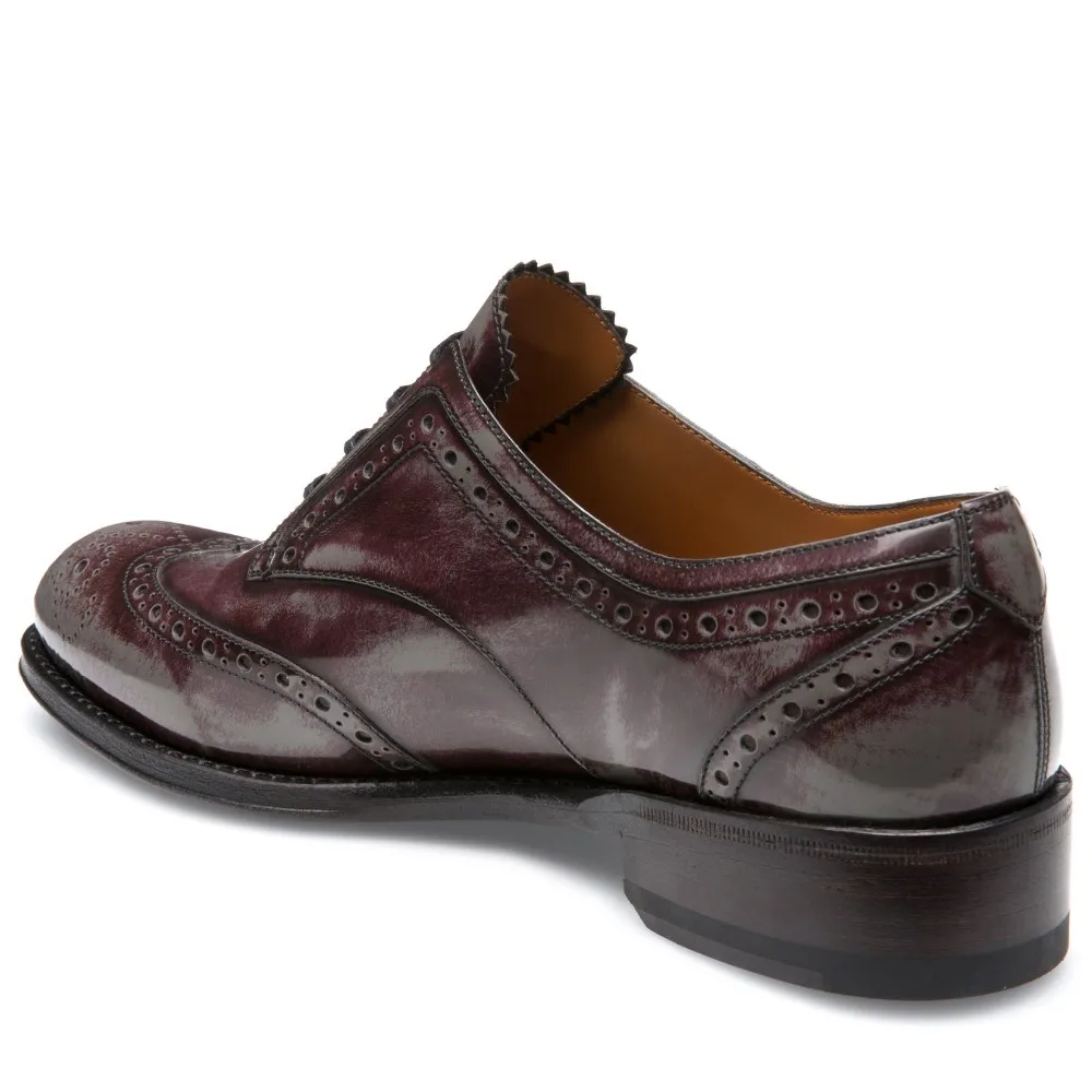 Newest Best Quality Laceup Italy Style Wholesale Flat Leather Women