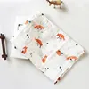 Gots Certificate Organic Cotton Muslin Newborn Receiving Blankets