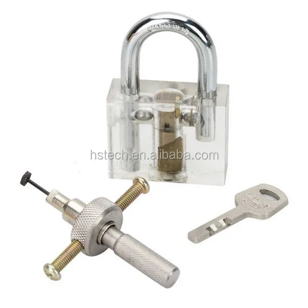 Disc Type Padlock Disc Detainer Lock Pick Bump Key Tool Locksmith Training Key 