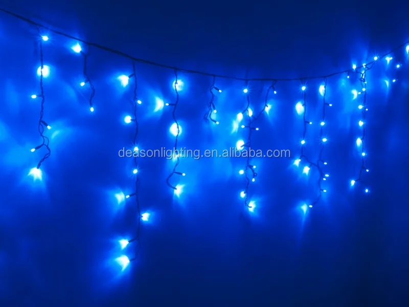 Led Dripping Icicle Christmas Lights For Exterior Christmas Decoration