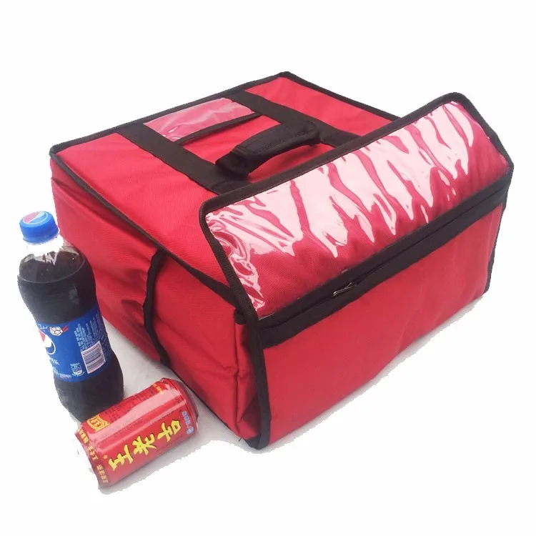 Portable Carry 12v Pizza Warmer Heated Bag,Thermal Insulated Folding