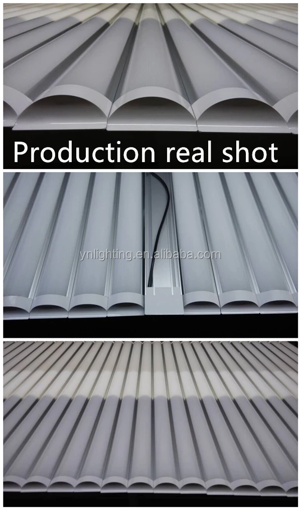 10w 18w 26w 36w led linear light 3500k led flat batten tube light