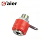 Mount Connectors Banana Plugs Amplifier Terminal Binding Post 4mm Banana Female Socket Jack for Banana Plug